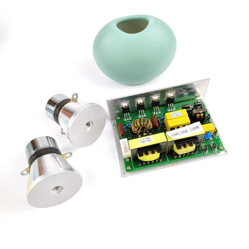 

28KHZ or 40KHZ 100W Ultrasonic Generator PCB Transducer Driver Circuit With 2PCS Transducer For Washing or Dishwasher