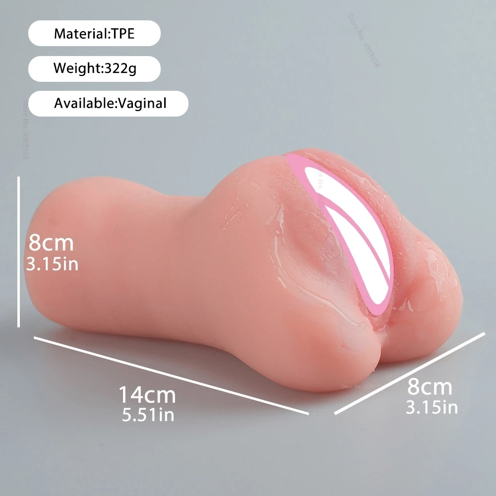 Masturbation Cup Sex Toys for Men Rubber Vagina Artificial Pussy Toy Anal Adult Supplies Vaginal Dolls for Adults Free Shipping