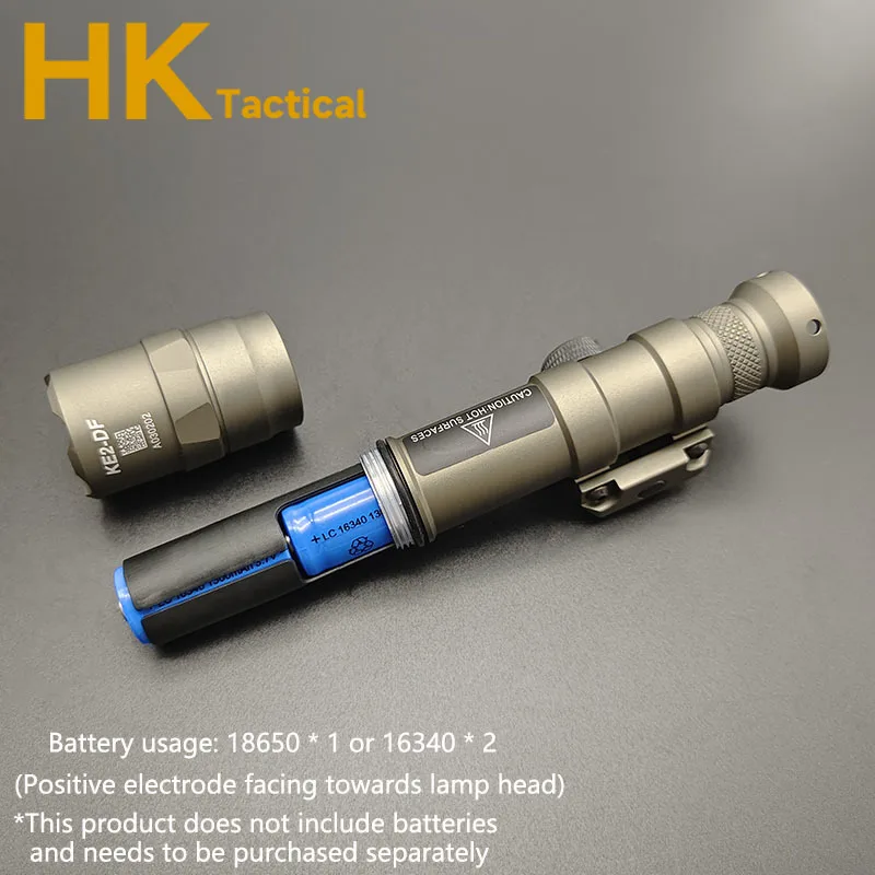 High Power LED Flashlight for Hunting with Remote Switch