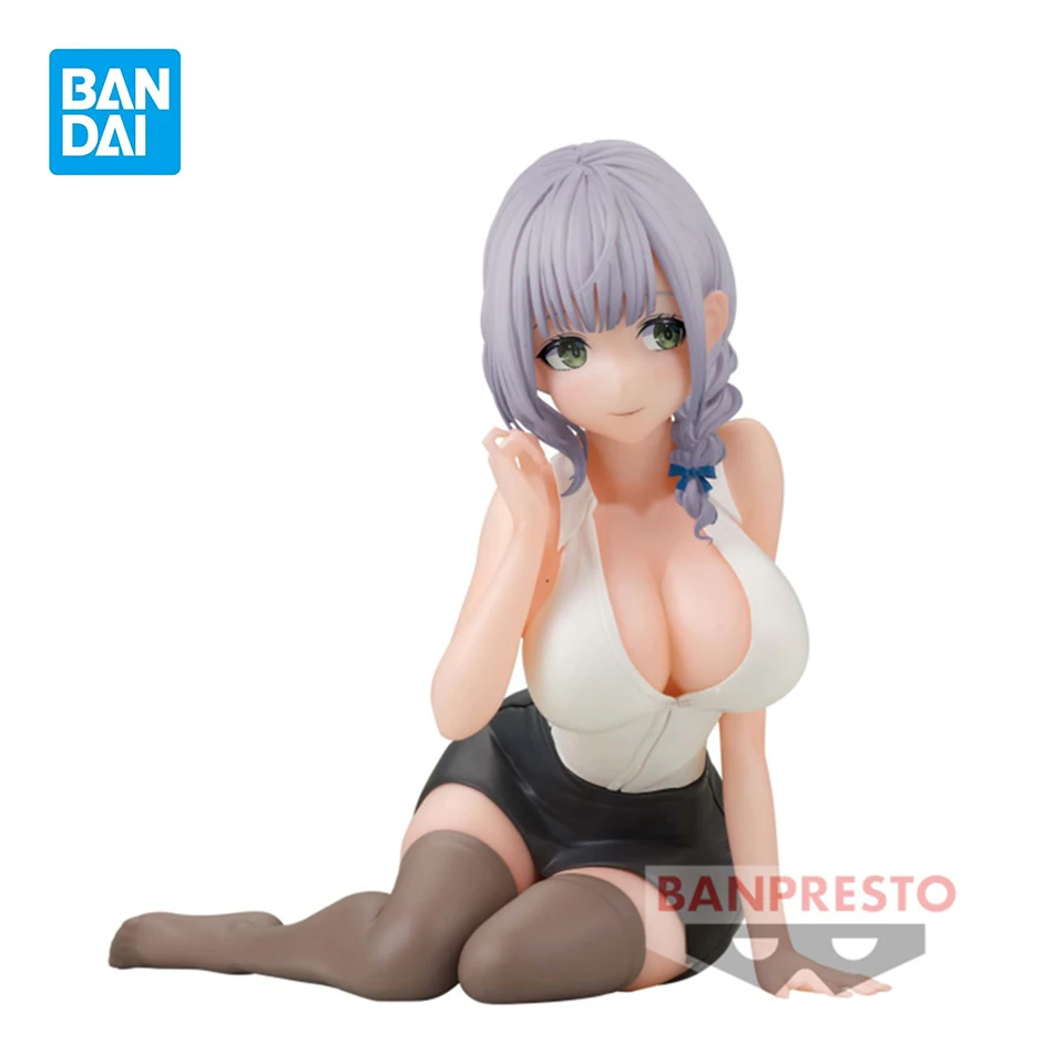 

In Stock Original BANPRESTO Relax Time Hololive Anime Figure Shirogane Noel Action Figures Collection Model Doll Toy Boys Gift