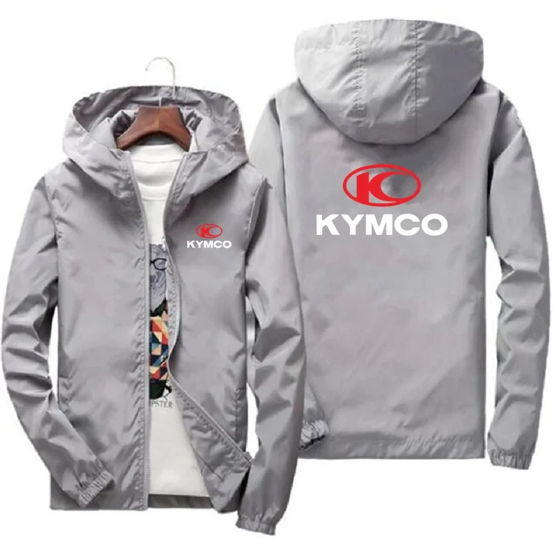 Baseball Collar Jacket Baseball Jacket Casual Jacket Winter Jacket KYMCO Men's Casual Slim Fit Autumn/Winter Black Baseball Autumn Fashion Boutique Zipper Jacket Spring