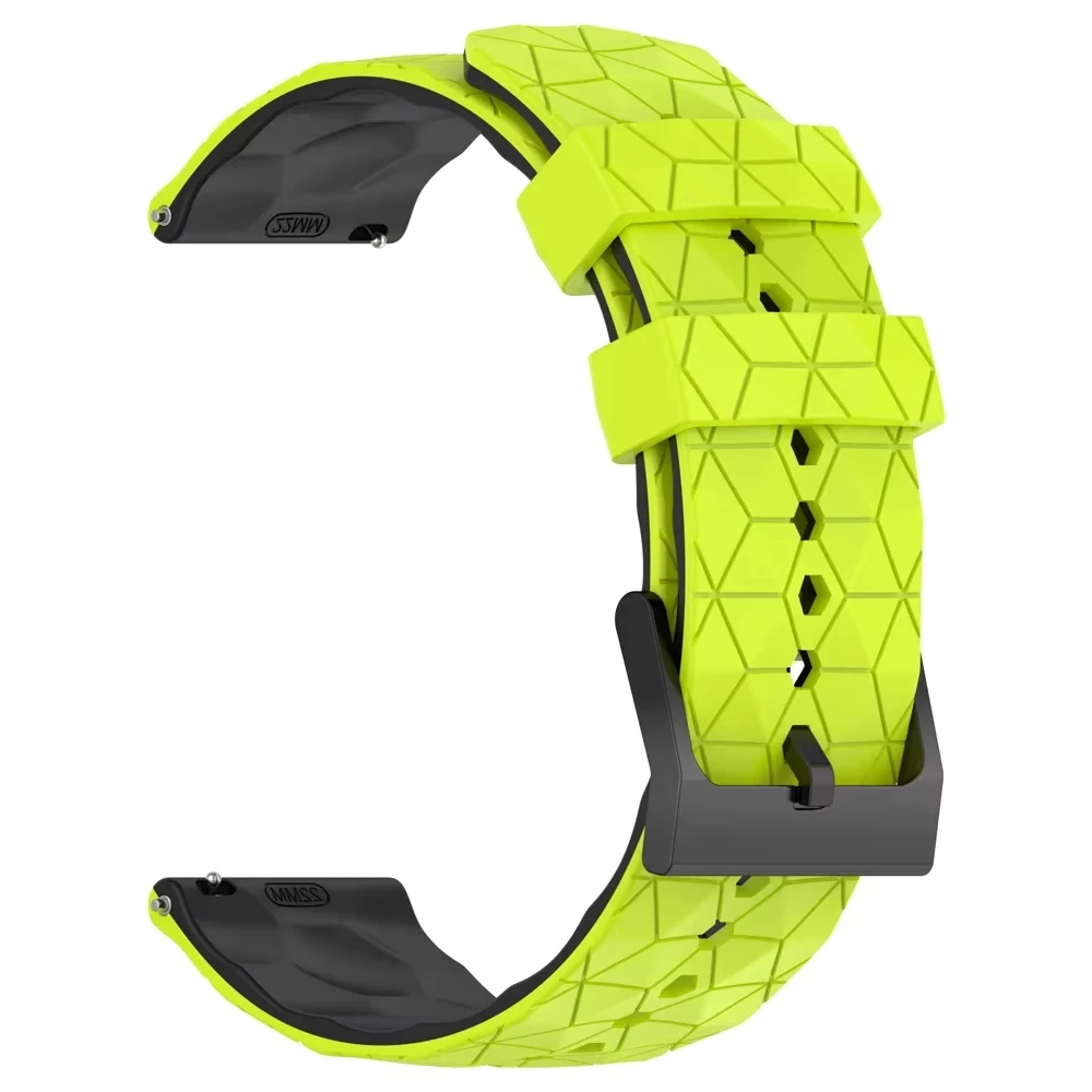 Enhanced Silicone Sports Strap - 22mm Replacement Wristband Accessory