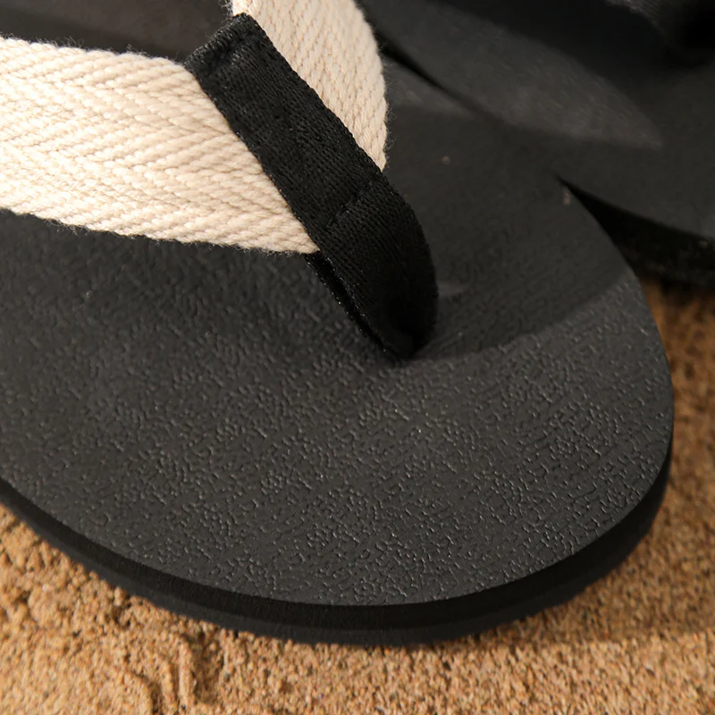Men's Flip Flops Outdoor Shower Bath Shoes Man Summer Casual Thong Sandals Lightweight Beach Pool Slippers_voghion.com