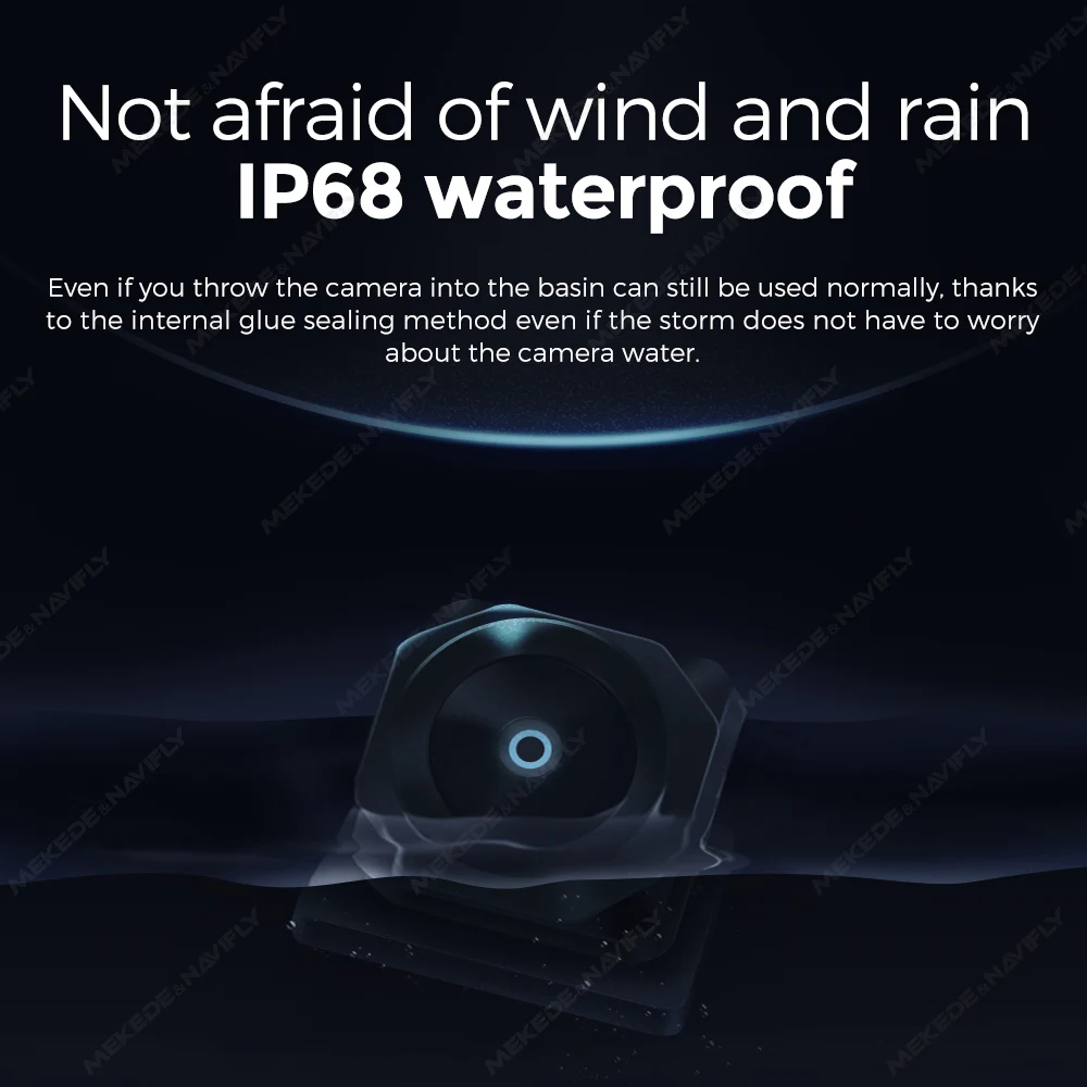 360&deg; Panoramic Camera For SONY 307/AHD 1080P IP68 waterproof Android Car Radio