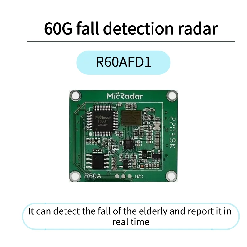 60GHz millimeter wave radar sensor fall detection radar elderly