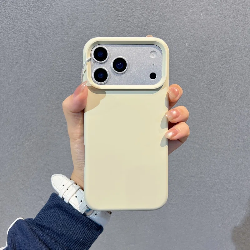 Luxury Liquid Silicone Magnetic Phone Case, Soft Cover with Magsafe-Compatible Wireless Charging