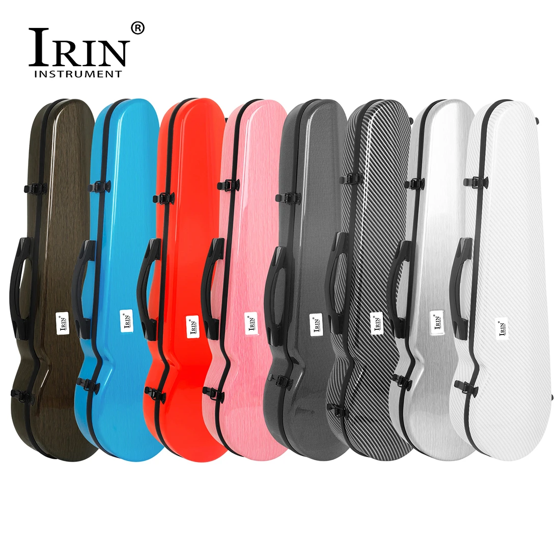 IRIN Violin Case Carbon Fiber Colorful 4/4 Violin Case with