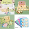 Children Montessori Parish Board Games Expression & Emotion Egg Sorters Matching Puzzles Thinking Games Early Educational Toys 4