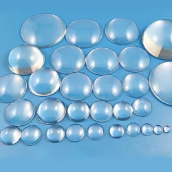 Multi - Size Mini Optical Glass Plano - Convex Condenser Lens Collection - D10 H4 F7