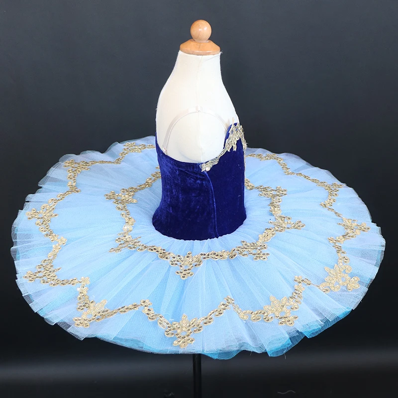 Vestito da tutu di balletto professionale per bambini costumi da ballo per bambina ballerine per bambini abiti da ballo vestito