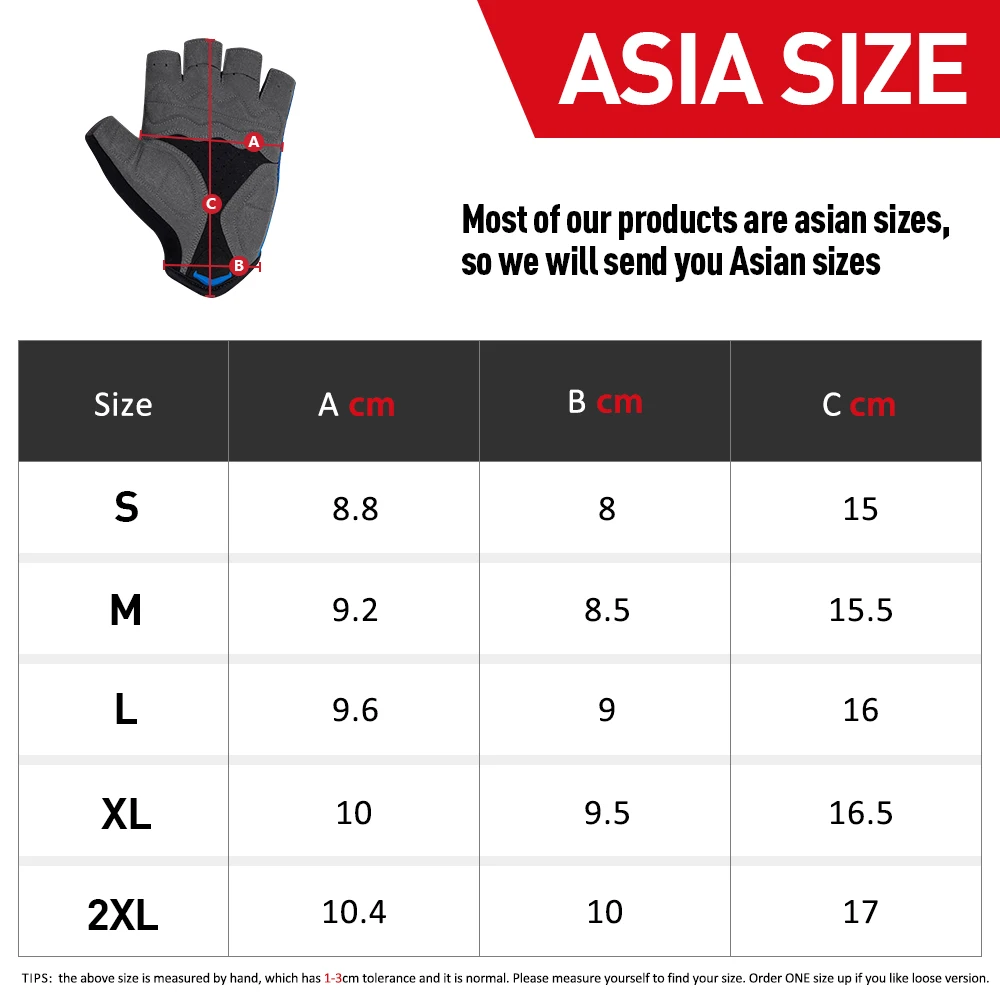 Santic Half Finger Cycling Gloves Road Bike Mittens Outdoor Shockproof Breathable Bicycle Sport Running Fitness Gloves Unisex 6
