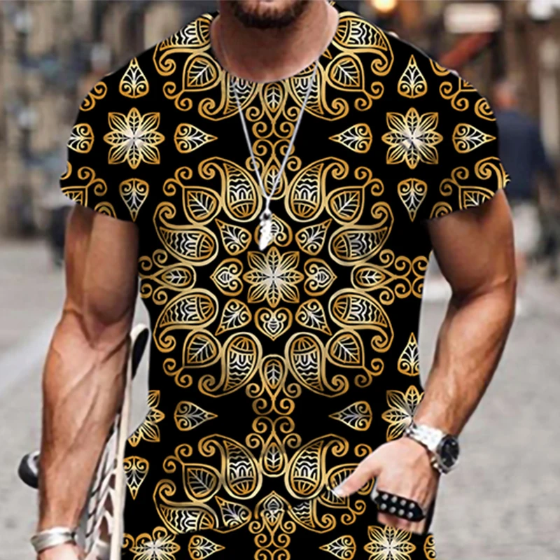 

Men's T-shirts Hip Hop Tops Casual 3D Print Clothes O-Neck Short Sleeve Breathable Funny Cool Loose Fashion Oversized Male Style