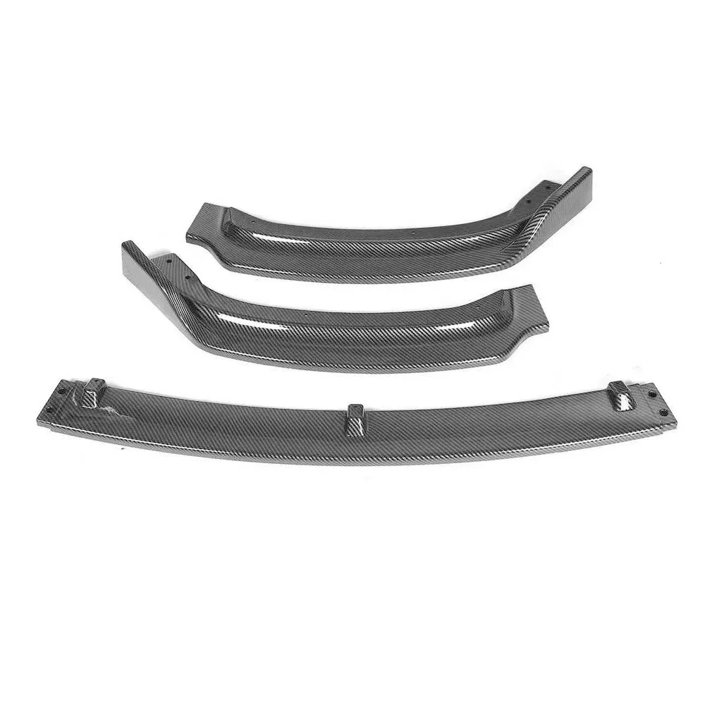 New 3PCS Car Front Bumper Splitter Lip Diffuser Spoiler Protector Cover Guard Deflector Lips for BMW 3 Series F30 F35 2013-2019