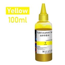 All-Purpose Sublimation Ink for Heat Transfer on T-Shirts, Cotton, and Mugs (Sublimation ink Y)