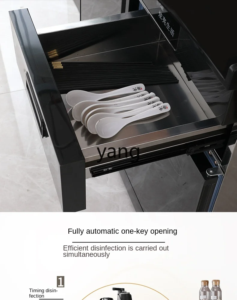 L'm'm Disinfection Cabinet Commercial Dining Double Door with Drawer Restaurant Ding Room with Sideboard Cabinet