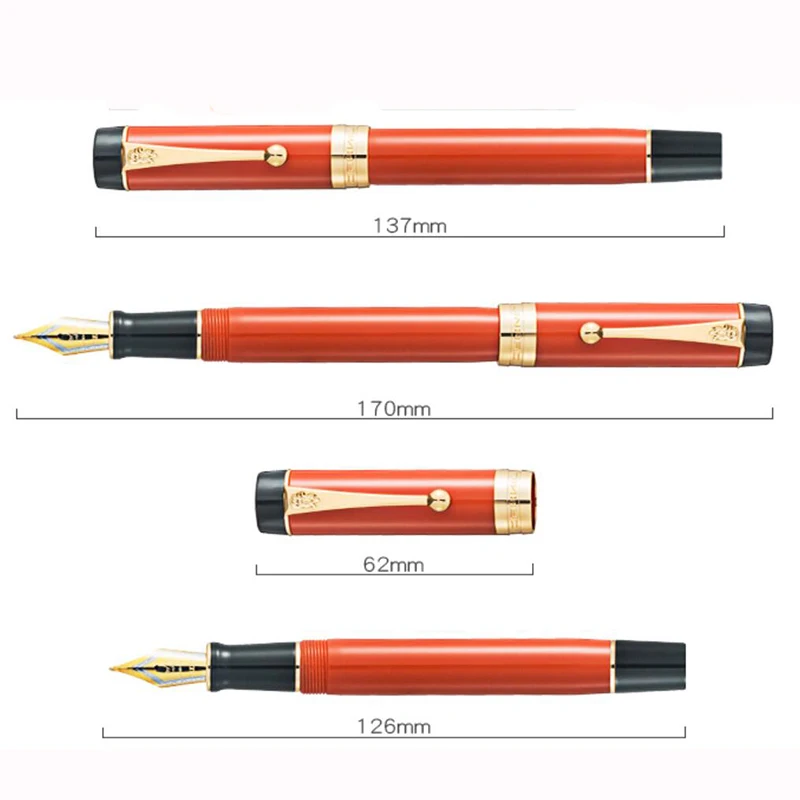Jinhao 100 ״Ͼ  , EF/F 18KGP M/Ʈ , 0.5 /1.2mm,   Ŭ, Ͻ 繫  