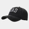DAD MOM Embroidery Cotton Baseball Cap Fashion Women Men Hat Sport Visors Snapback Cap Sun Hat Breathable Outdoor Caps 2