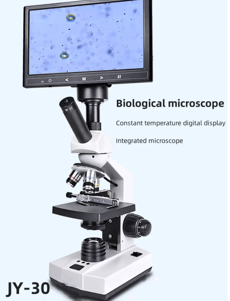 Biological microscope with 9-inch screen constant temperature digital display temperature,Biomicroscope, UBM,