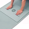 PU Natural Rubber Yoga Mat Flat Support Portable Mini Auxiliary Pad Anti-Slip Knee Cushion Meditation Head Upside Sport Exercise 2