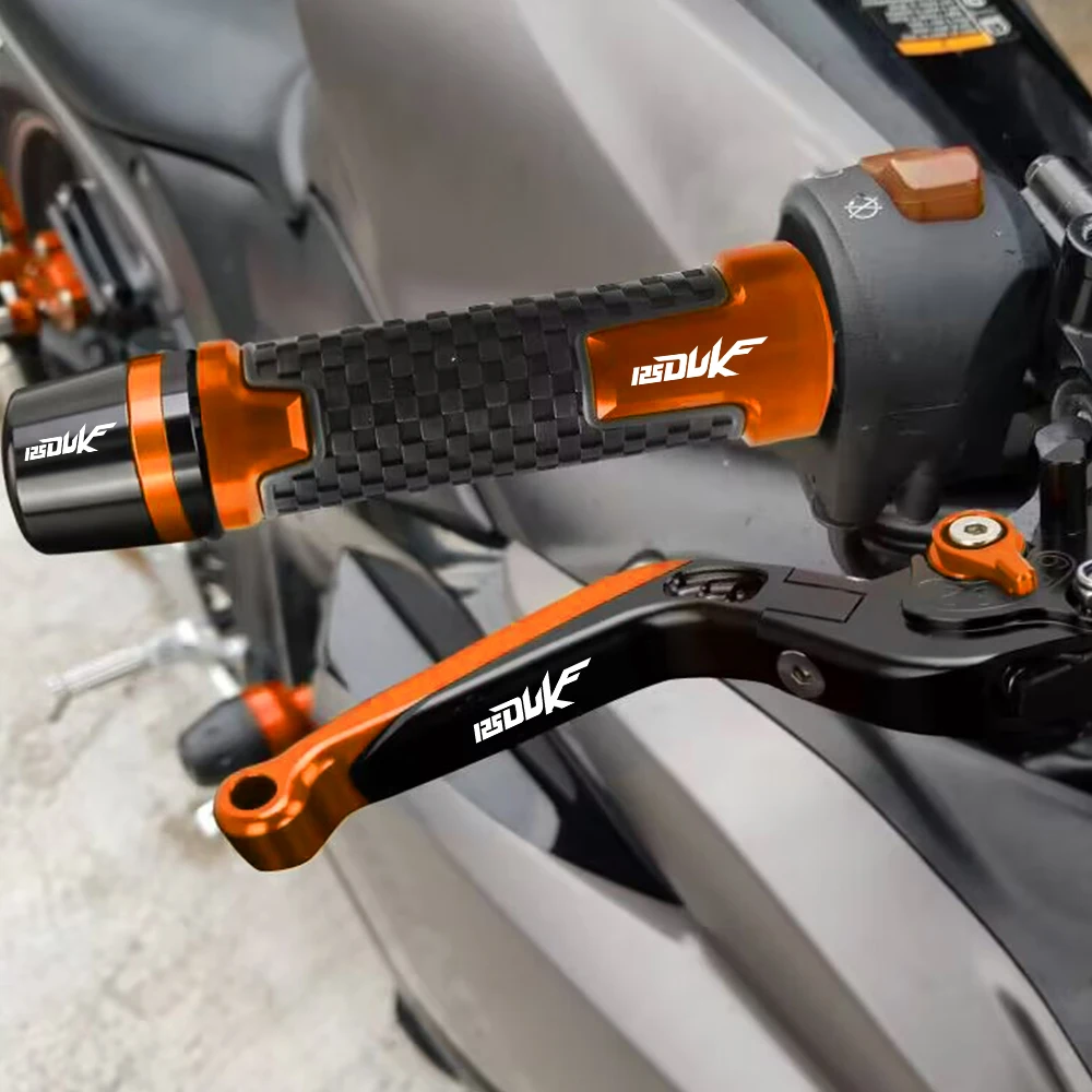 Motorcycle Brake Clutch Levers Handlebar Handle Grips Ends For KTM 125 DUKE Duke125 125DUKE 2011 2012 2013 2014 2015 2016-2023