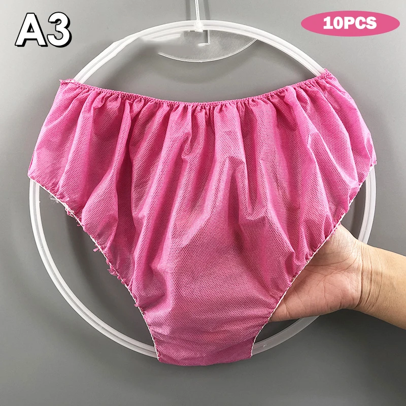 Culottes jetables en coton, sous-vêtements prénataux, post-partum,  stériles, pratiques, pour voyage - AliExpress