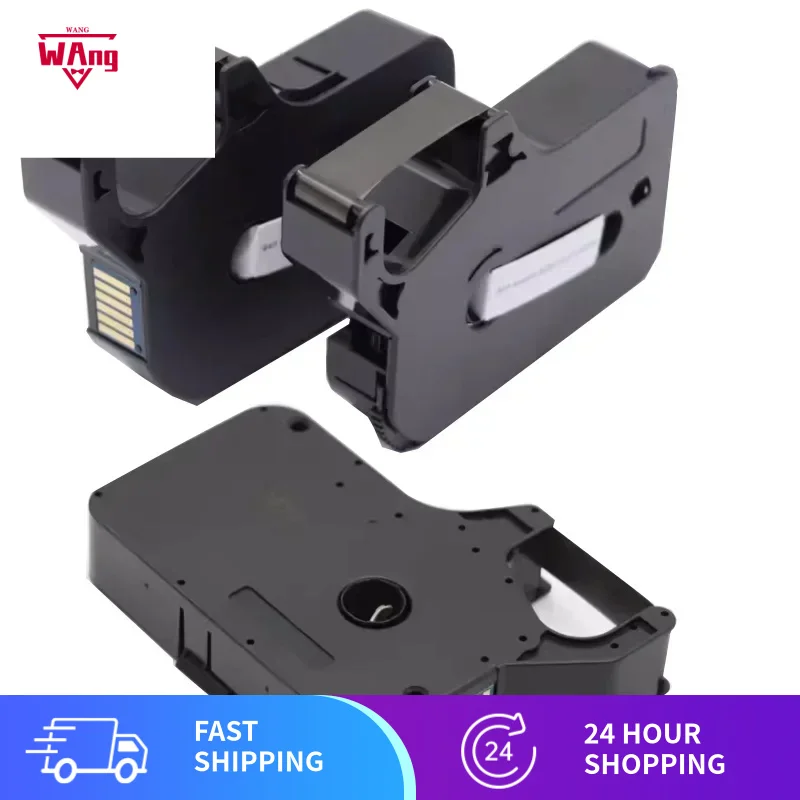 5PCs TP-R1002B suPvan PVC sleeve heat shrink tube taPe black ribbed FOR tP70 tP76i tP80 tP86
