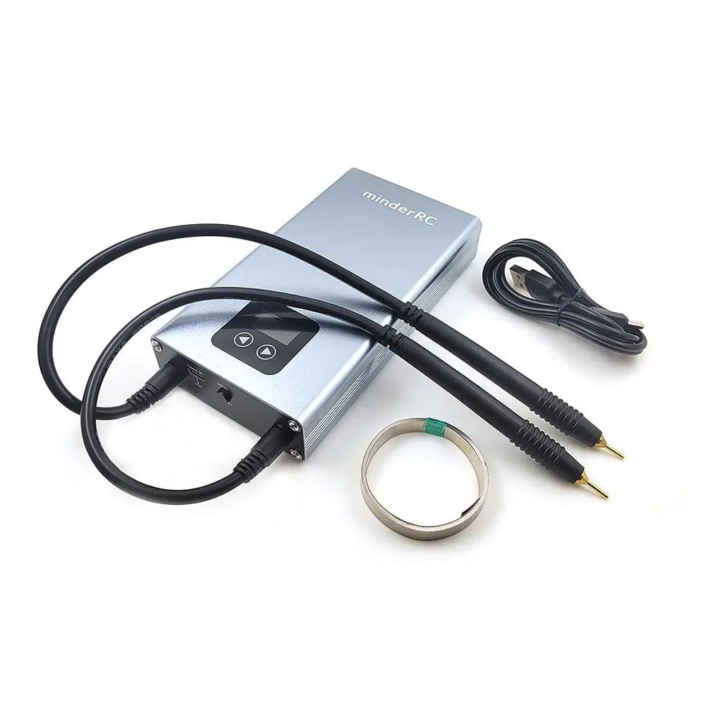 

MinderRC DH30 MAX Color Screen Spot Welder 10000mAh Spot Welding Machine For Cylindrical Battery U Disk Firmware Upgrade