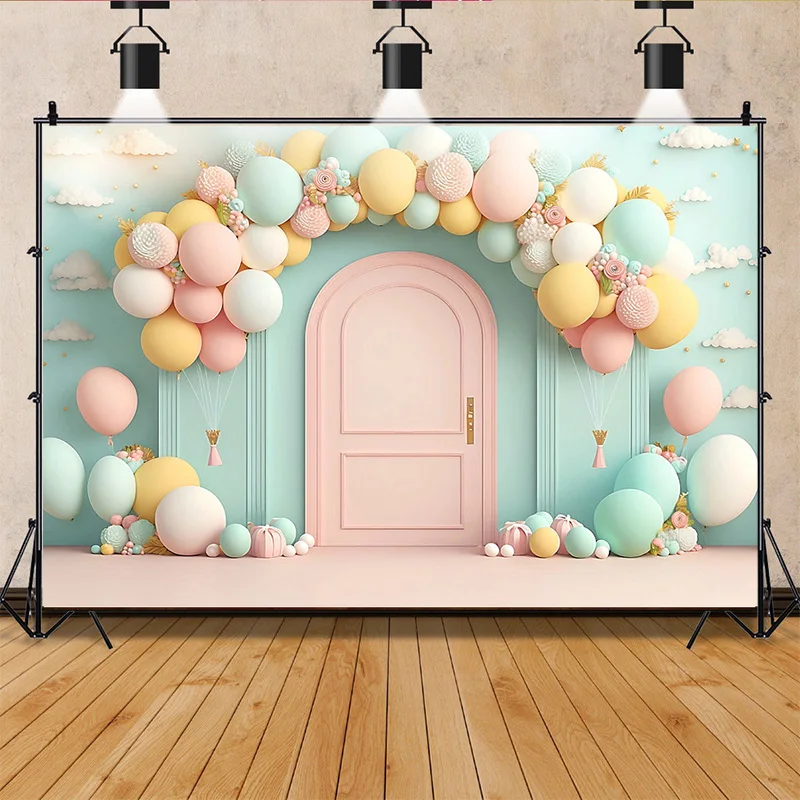 Shuozhike Fondali Per Fotografia Di San Valentino Puntelli Bokeh Rose Wedding Red Heart Light Door Flowery Frame Background Al-32