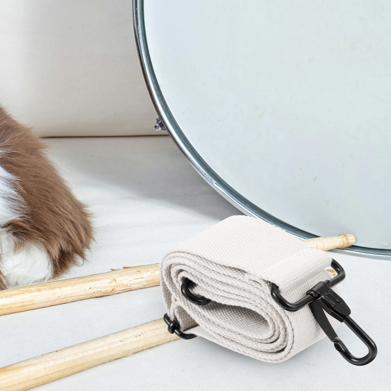 Musical Instrument Snare Drum Man Straps for Drumstick Cotton Shoulder