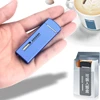 Ultra-thin Style Creative Mini Inflatable Lighter Grinding Wheel Open Flame Lighter 4