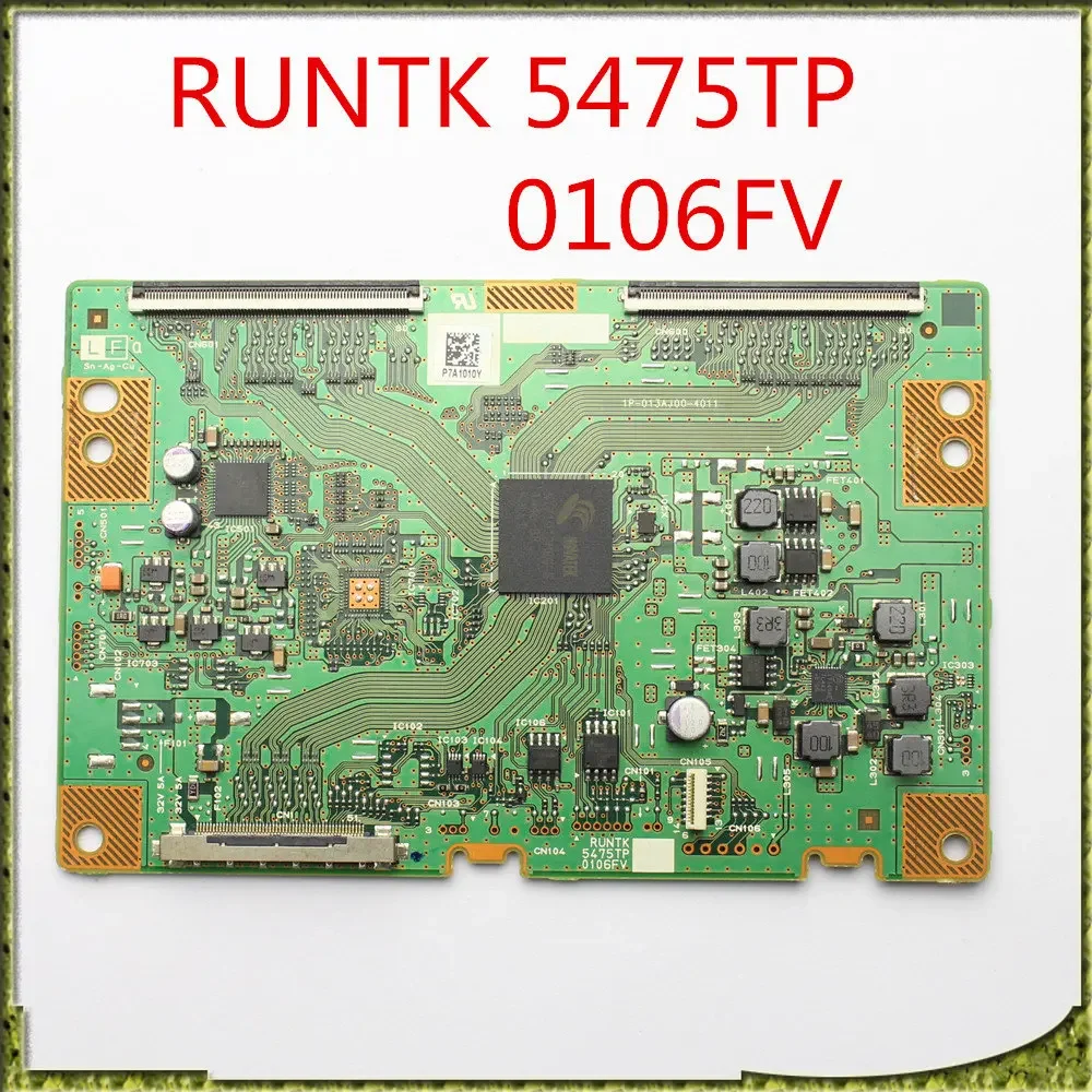

T-con Boards RUNTK 5475TP 0106FV for 1P-013AJ00-4011 KDL-60W850B KDL-70W850B Professional Test Board Free Shipping T Con Board