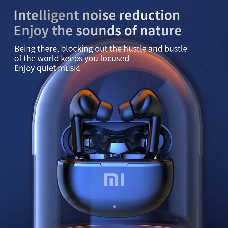 Bluetooth earphones Wireless headphone Wireless earphone Xiaomi MIJIA Air 7 Earphone TWS Bluetooth Headset HiFi Wireless Headphone Mic Noise Reduction Earbuds