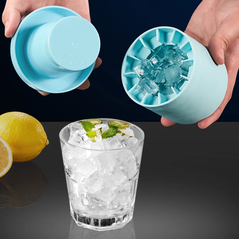 Ideal for Whiskey, Cocktails, Soups, Baby Food and Frozen Treats - Flexible  and BPA Free Silicone Ice Cube Tray Bl11375 - China Ice Cube and Ice Tray  price