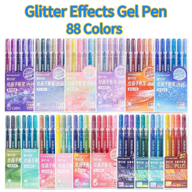 Glitter Gel Pen Set 2