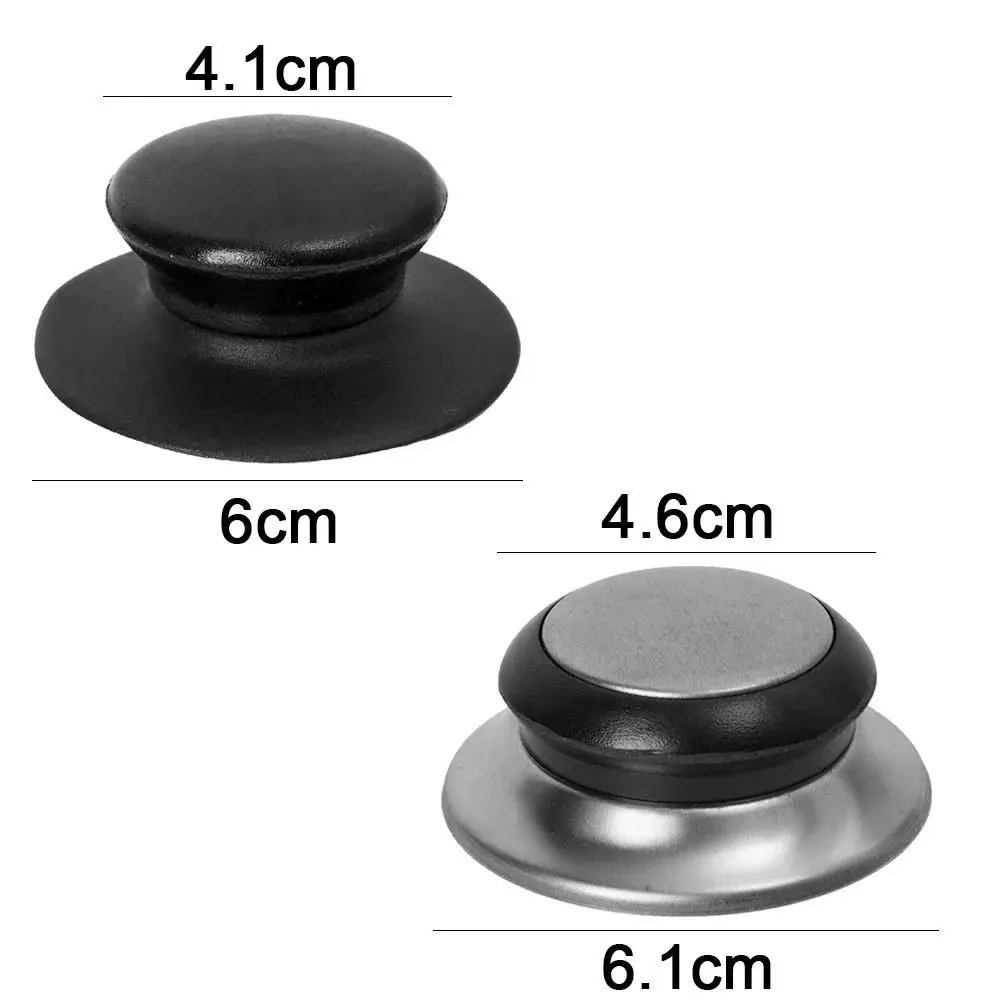 Pot Lid Handle Kitchen Cookware Handgrip Universal Replacement Glass Pan Lid Tops Holding Knob Kitchen Accessories 1pc pot lid handle,pot lid knob