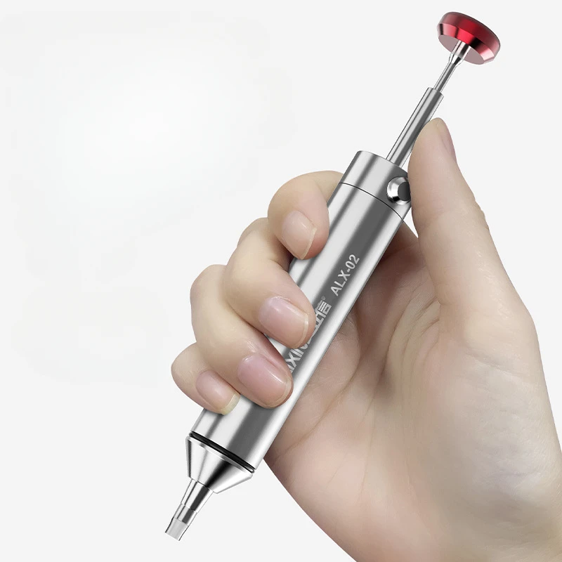New Aluminum Powerful Desoldering Pump Suction Tin Gun Soldering Sucker Pen Removal Vacuum Solder Iron Welding Repair Tool