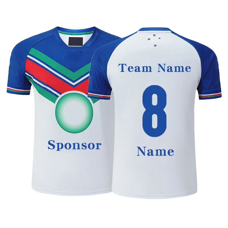 

2324English style contact rugby jersey Customized team uniforms for club teams Rugby training jerseys for men and women