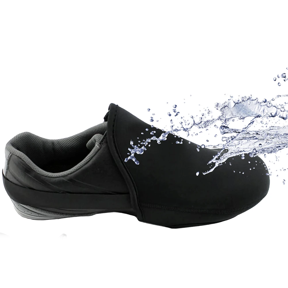 Waterproof Warm Bicycle Protective Shoe Cover Windproof Mountain Bike Toe Lock Overshoes Protector Cover Cycling Accessories