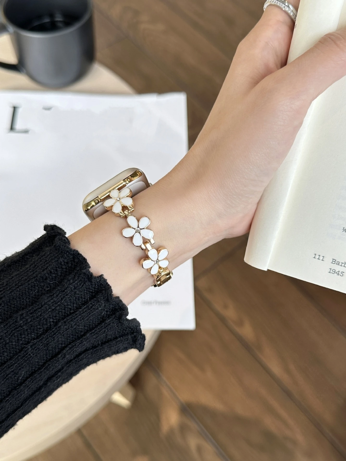 Vibrant Metal Bracelet Link for Smartwatch - Multisize Strap
