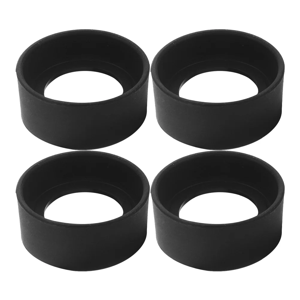 

4 Pcs Rubber Eyepiece Goggles Cover for Microscope Masks Protection Protective Covers Accessories