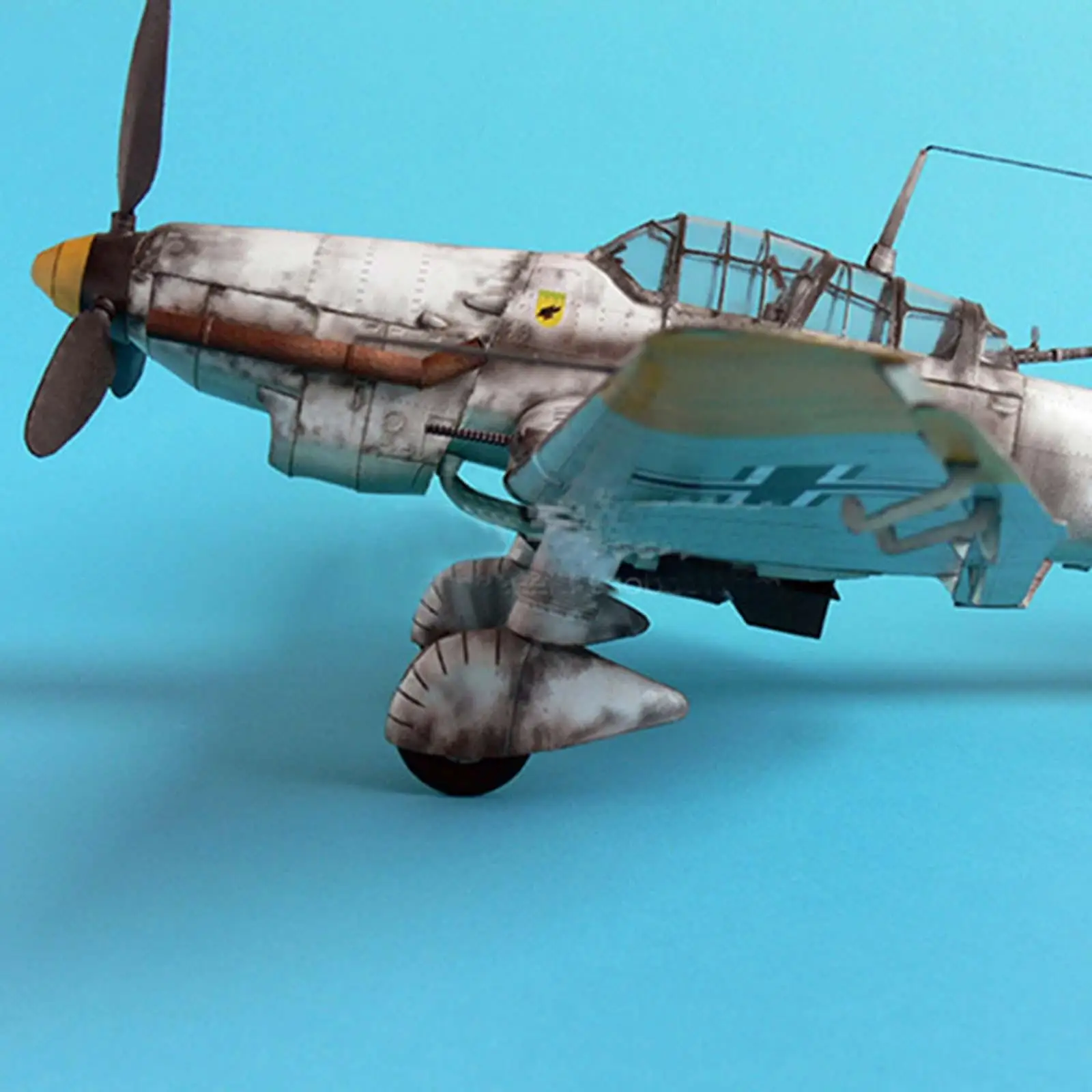 1:33 Scale 3D Fighter Assembling Papercraft Model Kits for Adults