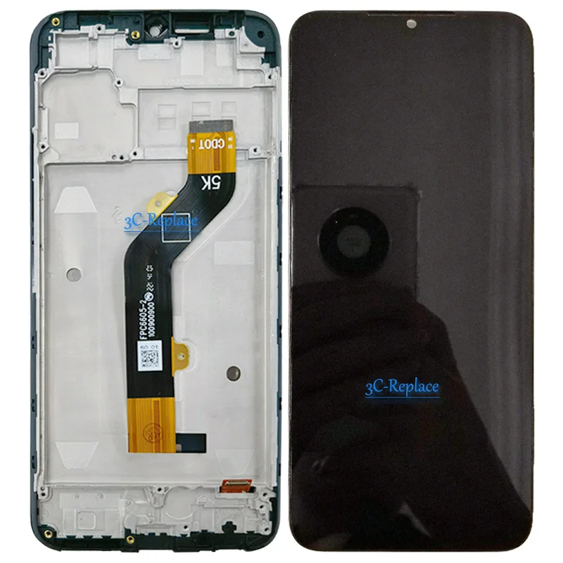 Black For Itel Vision S661LP S661L LCD Display Touch