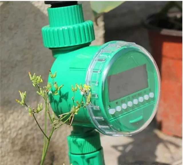LCD Display Electronic Garden Watering Timer Automatic Irrigation Controller Intelligence Valve Watering Control Device 5