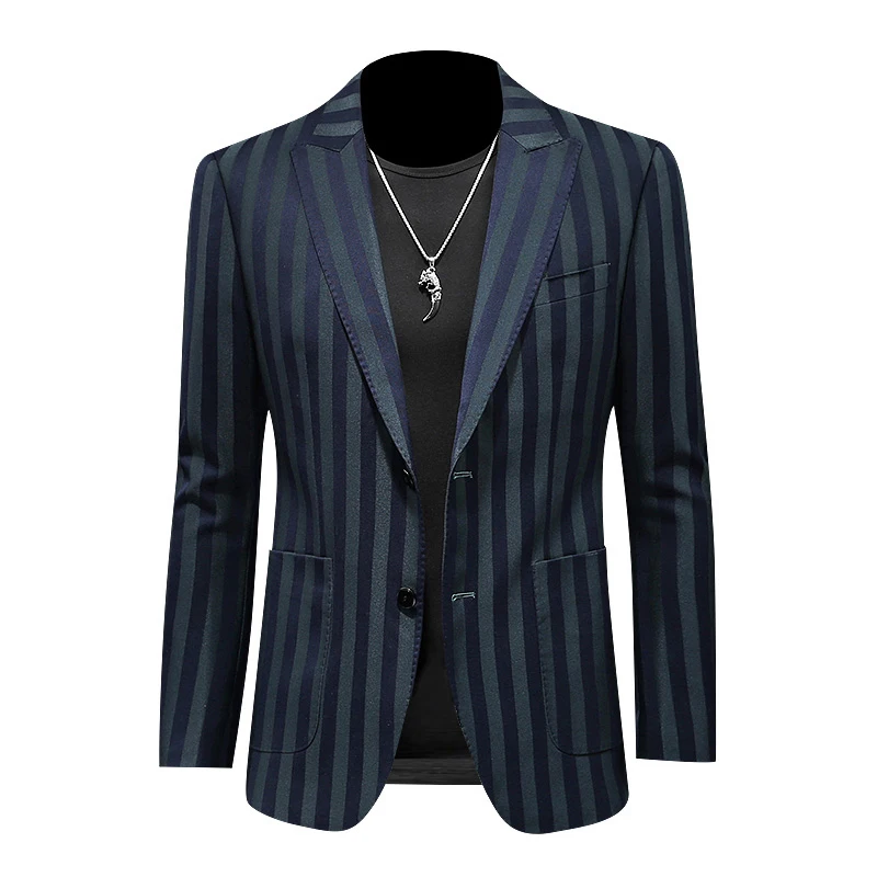 

The new men's casual banquet all fashion fashion handsome boutique suit fashion slim single west coat Blazers Smart Casual
