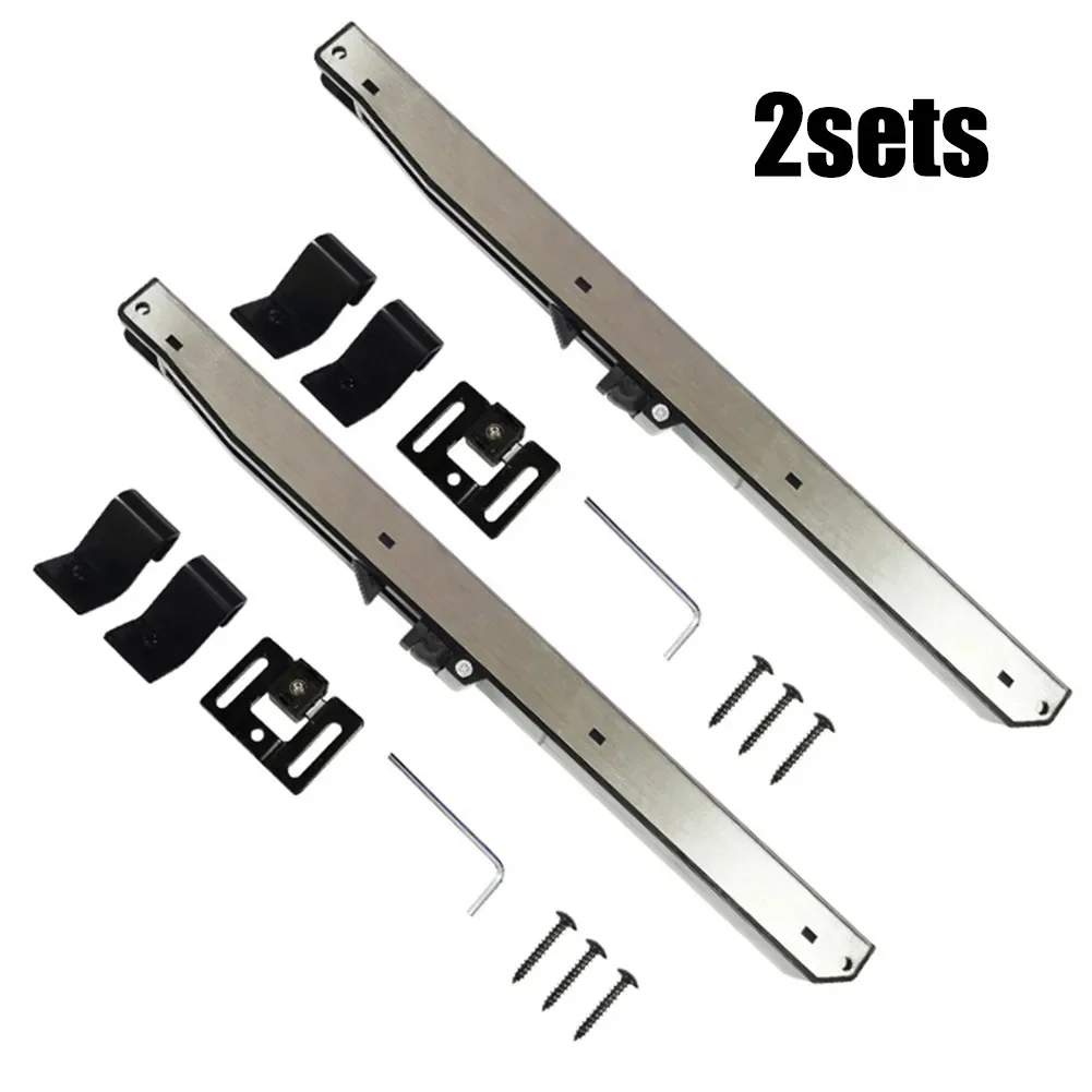 Silver Close Mechanism Soft Close Hardware Hole-free One-way Operation Mechanism Damper