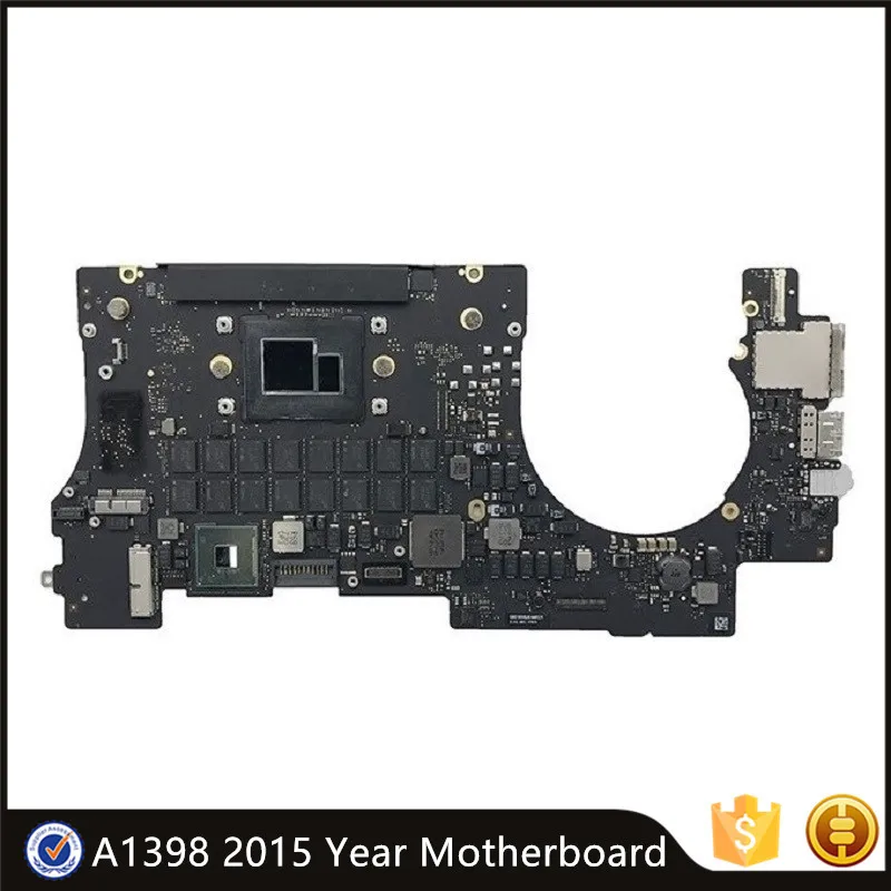 

Tested A1398 2015 Year Motherboard IG For Macbook Pro Retina 15" A1398 Mid 2015 Motherboard Replacement Tested 820-00138-A