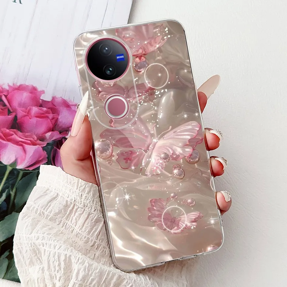 Luxury Marble Lion Soft Silicone Clear Bumper Case