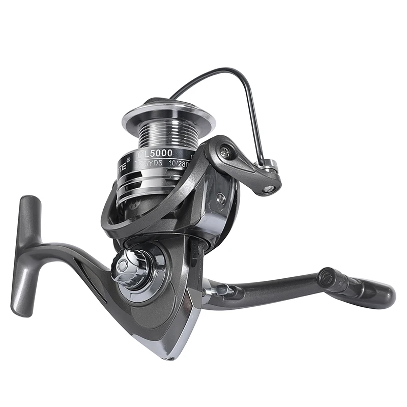 2000 3000 4000 5000 6000 7000 New Spinning Fishing Reel 12KG Max Drag Power Fishing Reel Bass Pike Line Metal Spool