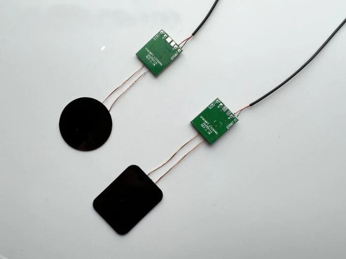 Taidacent 3.7v 4.2v Bateria de Íon Lítio sem Fio de Carregamento Power Bank Mini Receptor Carregamento sem Fio 5w qi Carregador sem Fio Almofada - Image 5