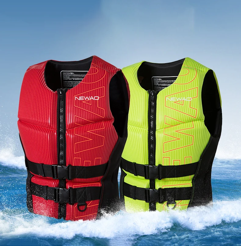 Neoprene Life Jacket for Adult, Super Buoyancy, Surf Raft, Kayak, Fishing  Jet Ski, Water Sport, Swimming Rescue - AliExpress